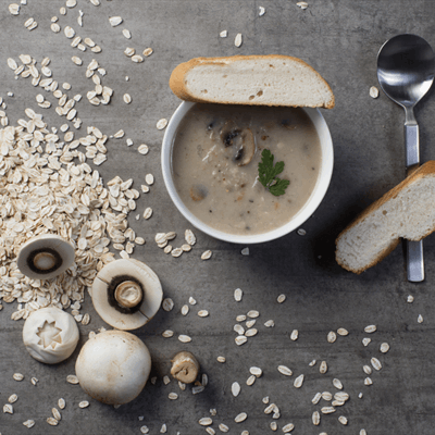 Barley and Mushroom Soup